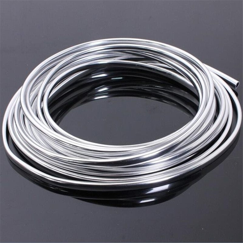 Car Door Edge Scratch Protector DIY Silver Moulding Trim Strips