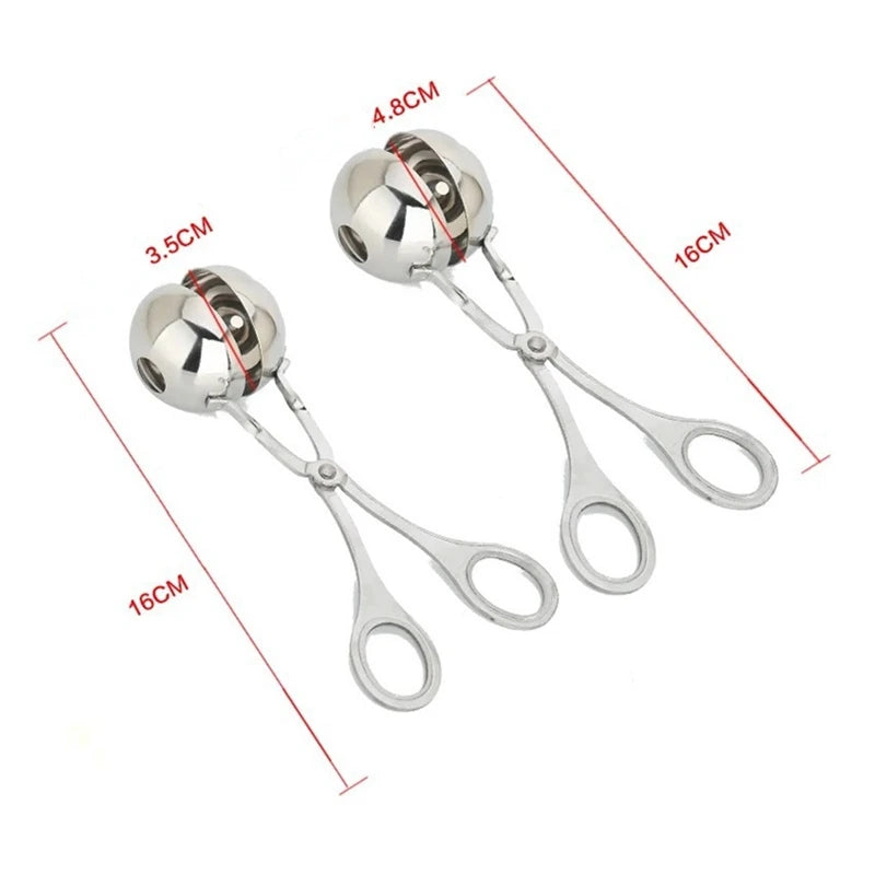 Meat ball Maker Clip Fish Ball Rice Ball Making Mold Stainless Steel Form Tools Kitchen Accessories Gadgets cuisine cocina