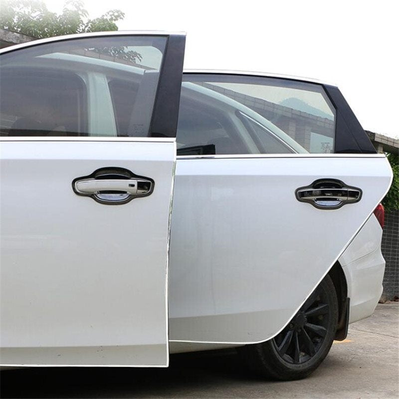 Car Door Edge Scratch Protector DIY Silver Moulding Trim Strips